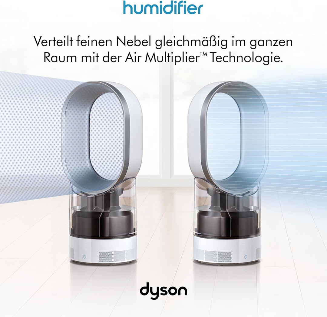 Dyson AM10 Luftbefeuchter und Ventilator, Ultrafeine Kaltluft-Befeuchtung, Automatische Feuchtigkeit