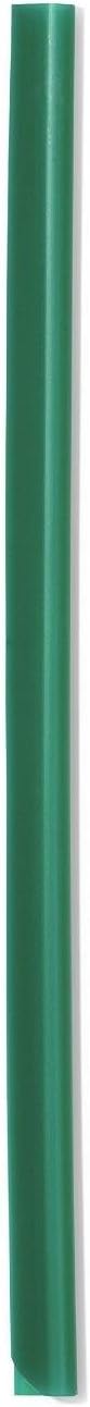 Durable Klemmschiene A4, für circa 60 Blatt, Packung à 100 Stück, grün, 290105, grün
