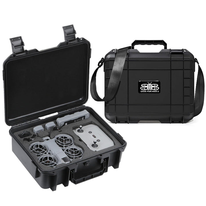 ZJRXM Neo 2 Koffer, Hartschalen Tasche für DJI Neo 2 Drohne und Zubehör, kompatibel mit RC-N3 Contro