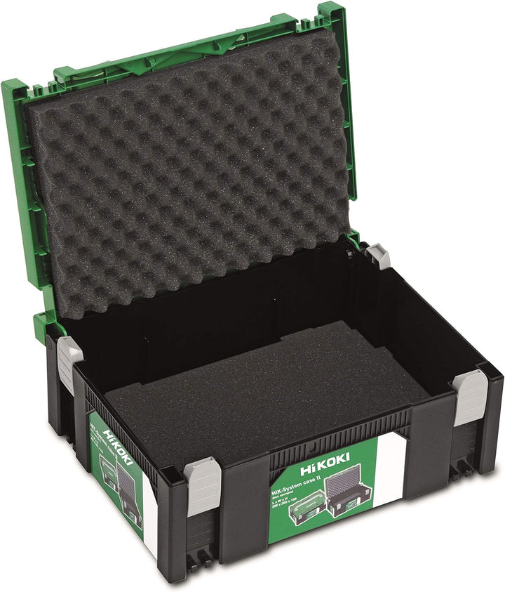 Hikoki 402539 Transportkoffer HSC II, Kunststoff, Grün Schwarz, 295x395x158 mm