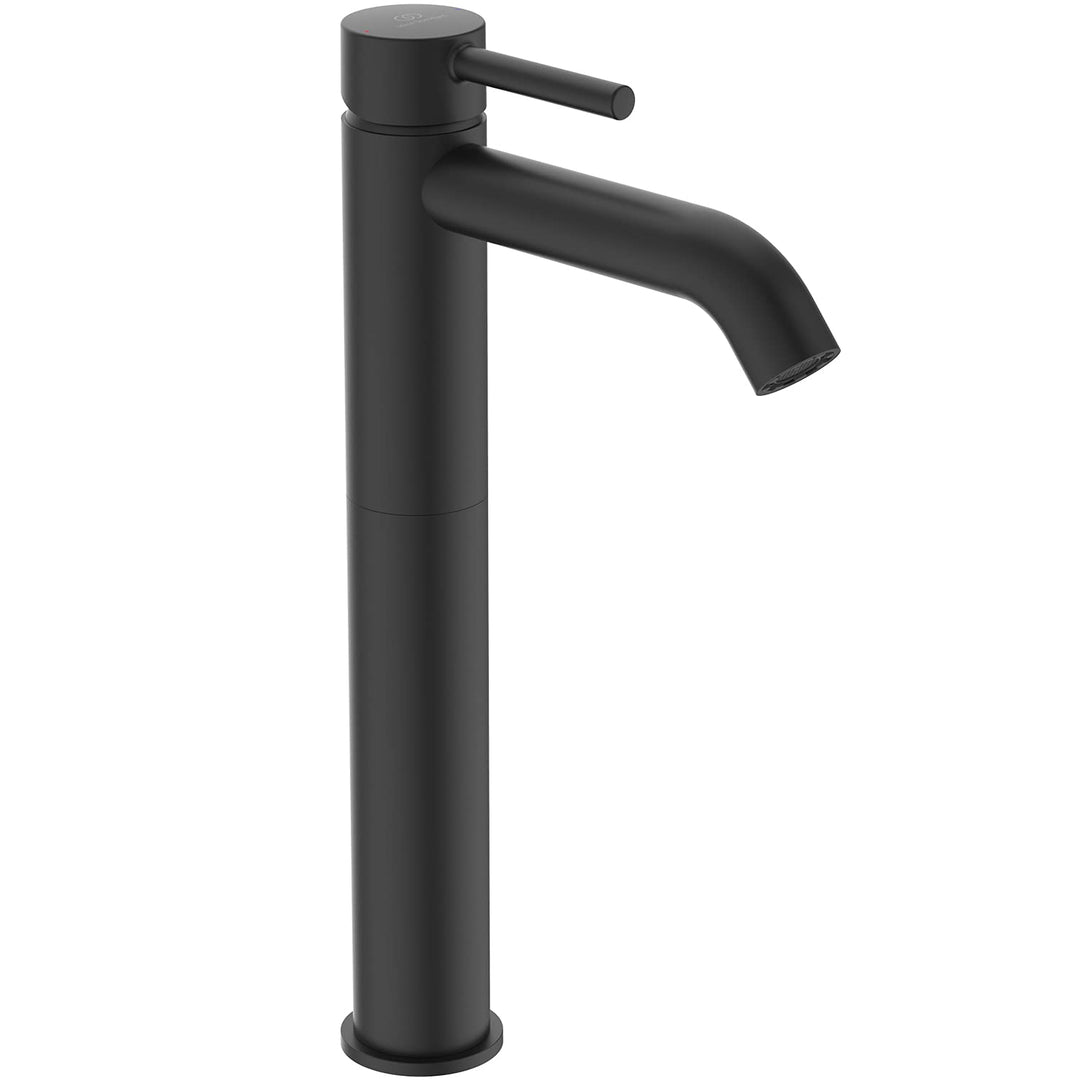 Ideal Standard BD137XG Ceraline Waschtischarmatur mit Push-Open Ventil verlängerter Sockel / PushOpe
