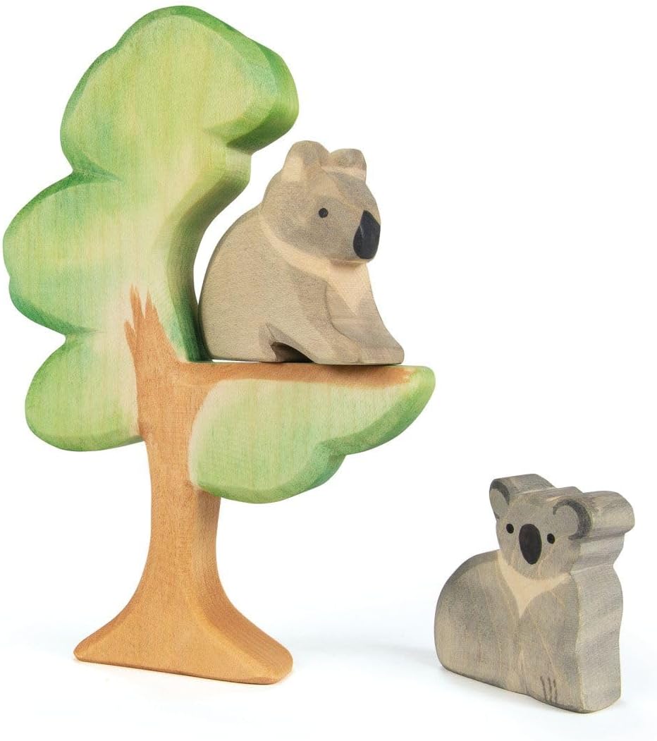 Ostheimer - 20601 - Koala, Holz, Handarbeit, 5cm x 5cm x 2,5cm
