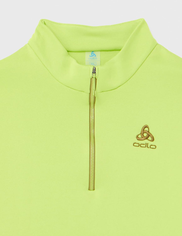 Odlo Damen Berra_542492 Mid Layer mit Reissverschluss (1er Pack) S Lime Green, S Lime Green