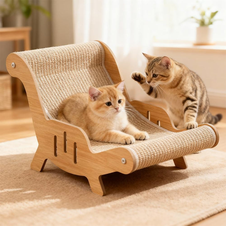 Katzenliege Sisal, Katzen Sisal Liegestuhl, Katzenkratzer Stuhl, Katzen Hängematte-katzen für Katzen