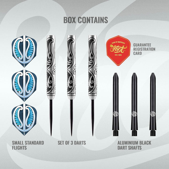 Shot! - Warrior Tipu - Steeldart 21.0 Gramm, 21.0 Gramm