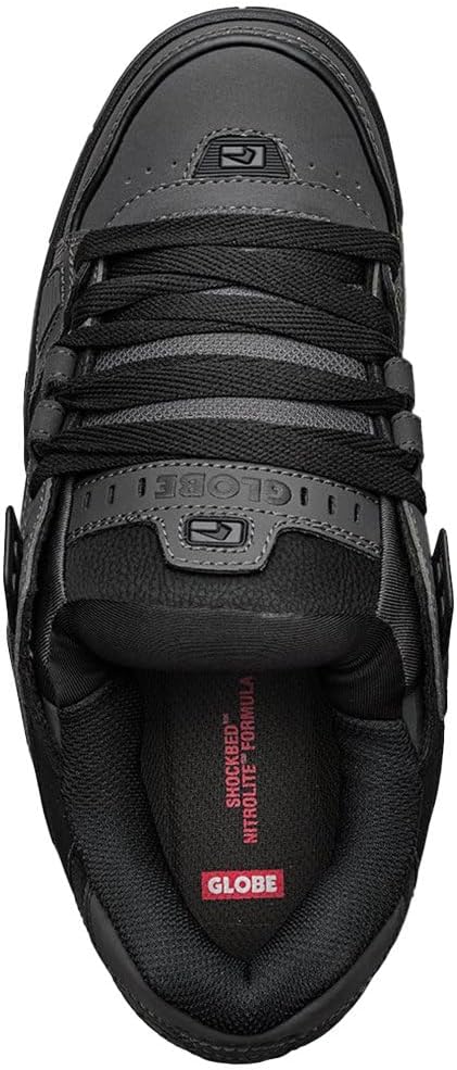 Globe Sabre GBSABR Unisex-Erwachsene Sneaker 42.5 EU Phantom Black Steel, 42.5 EU Phantom Black Stee
