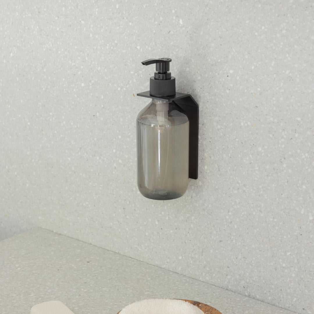 YOUS® Premium Seifenspender mit Halterung aus Metall Soap Opera(Tor) Plus inklusive Flaschen (Verkeh