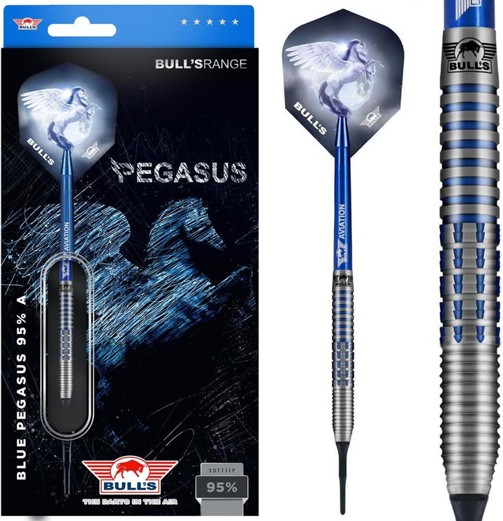 Bull's NL - Blue Pegasus Typ A - Softdart 18.0 Gramm, 18.0 Gramm
