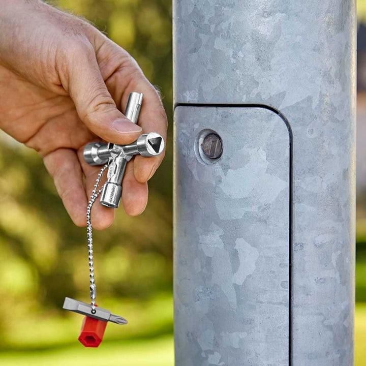 Knipex Schaltschrankschlüssel für gängige Schränke und Absperrsysteme 76 mm 00 11 03