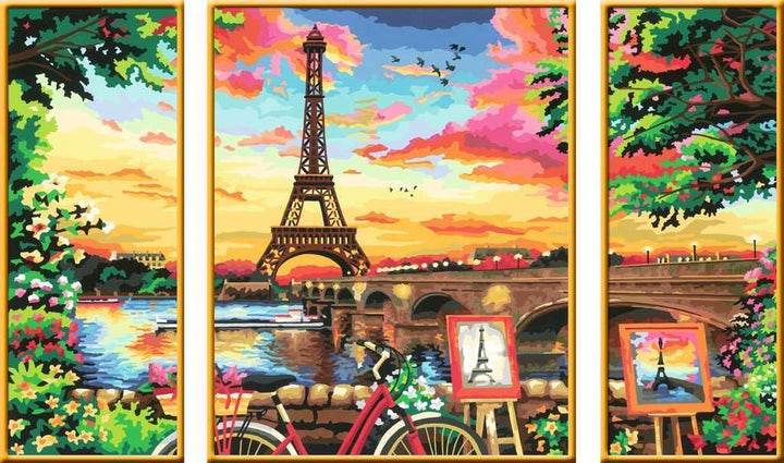 Ravensburger Malen nach Zahlen 28495 - Im Herzen von Paris - Für ab 14 Jahren Alte Version, Alte Ver