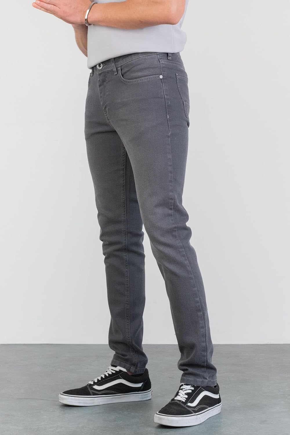 HALAT'S Herren Jeans Slim Fit - Baumwolle Jeanshose Stretch für Herren mit Schlanke Elastizität 30W