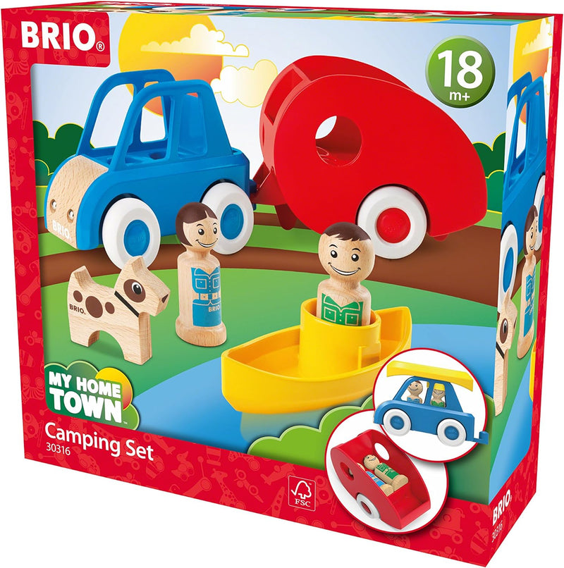 BRIO 30316 My Home Town Campingset Spielzeugfahrzeug