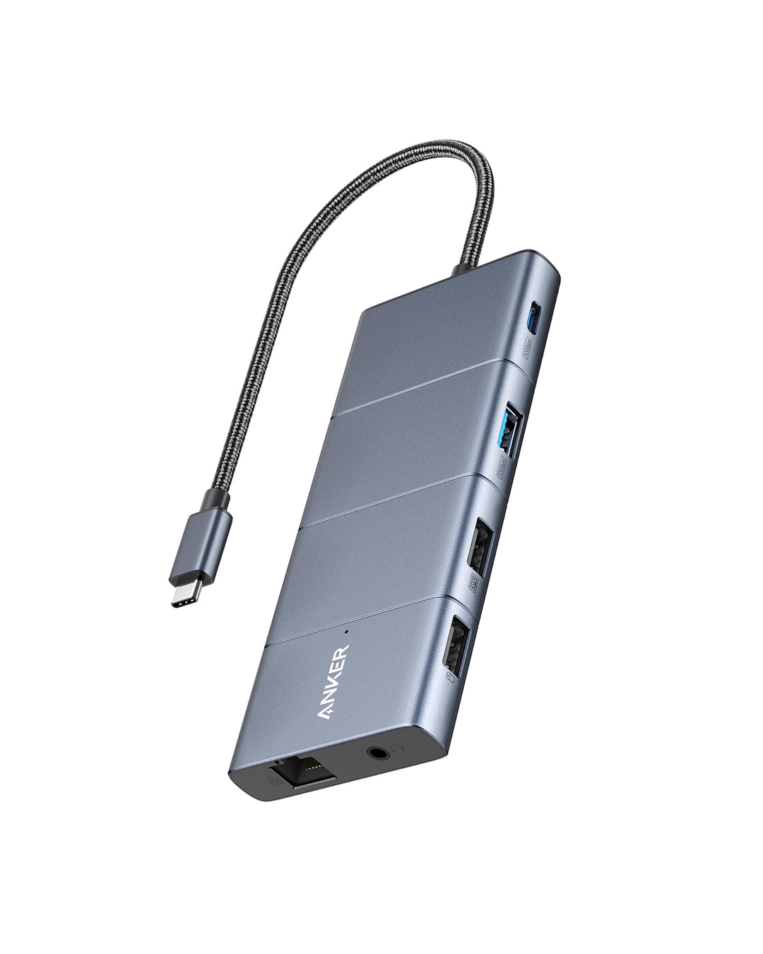 Anker 565 11-in-1 USB-C Hub, Docking-Station mit 10 Gbps USB-C &amp; USB-A Datenports, 4K HDMI, DisplayP