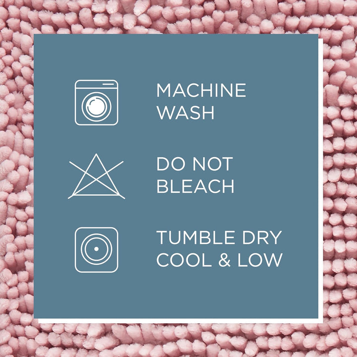 SoHome Spa Step Luxus Plüsch Chenille Shag Maschinenwaschbar Ultra Soft Standard Toilettendeckel Bez