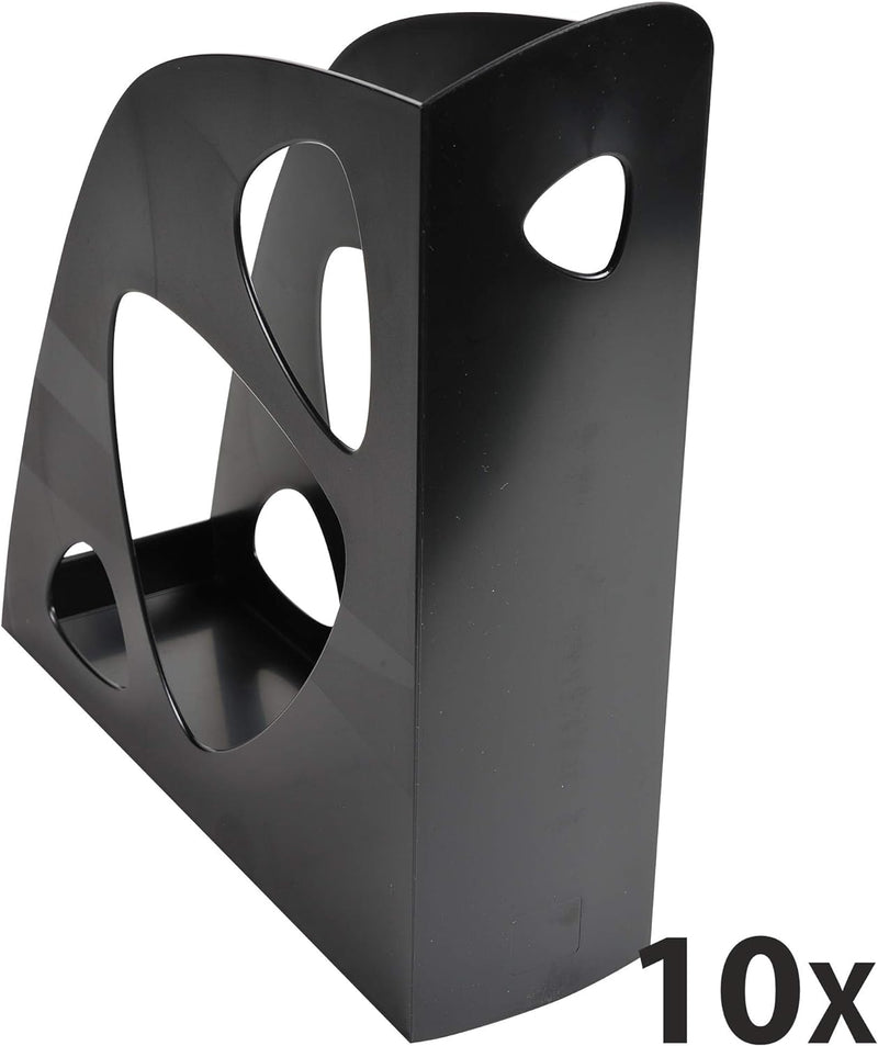 Exacompta 181014D 10er Pack Premium Stehsammler ECOMAG aus Recycling-Kunststoff Blauer Engel zertifi