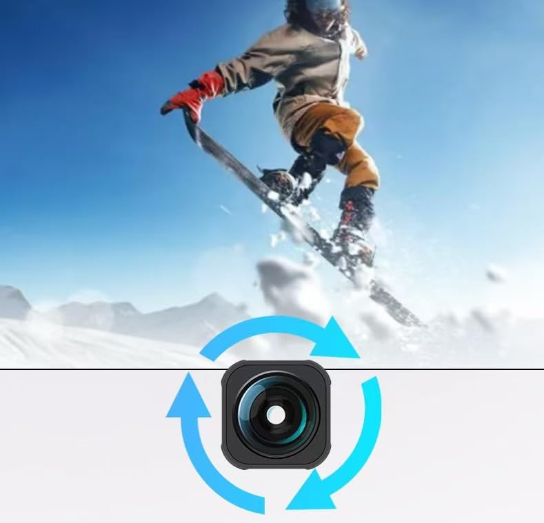 155° FOV Ultra-Weitwinkelobjektiv für GoPro Hero13 12 11 10 9 Wasserdicht Anti-Shake Horizontale Ver