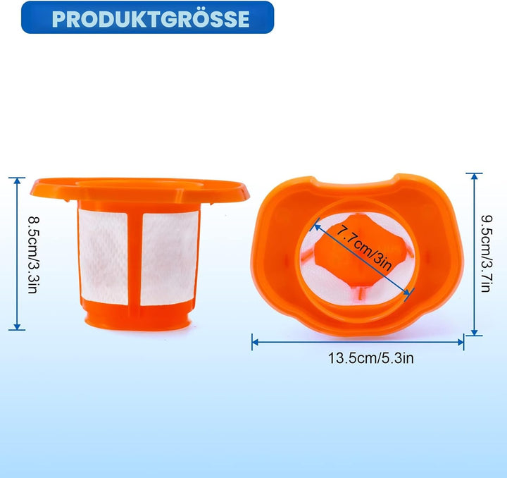 Vakuumfilter für Black+Decker BHHV320B/BHHV320J/BHHV520BF/BHHV520BFP/BHHV520BT/BHHV520JF Handstaubsa