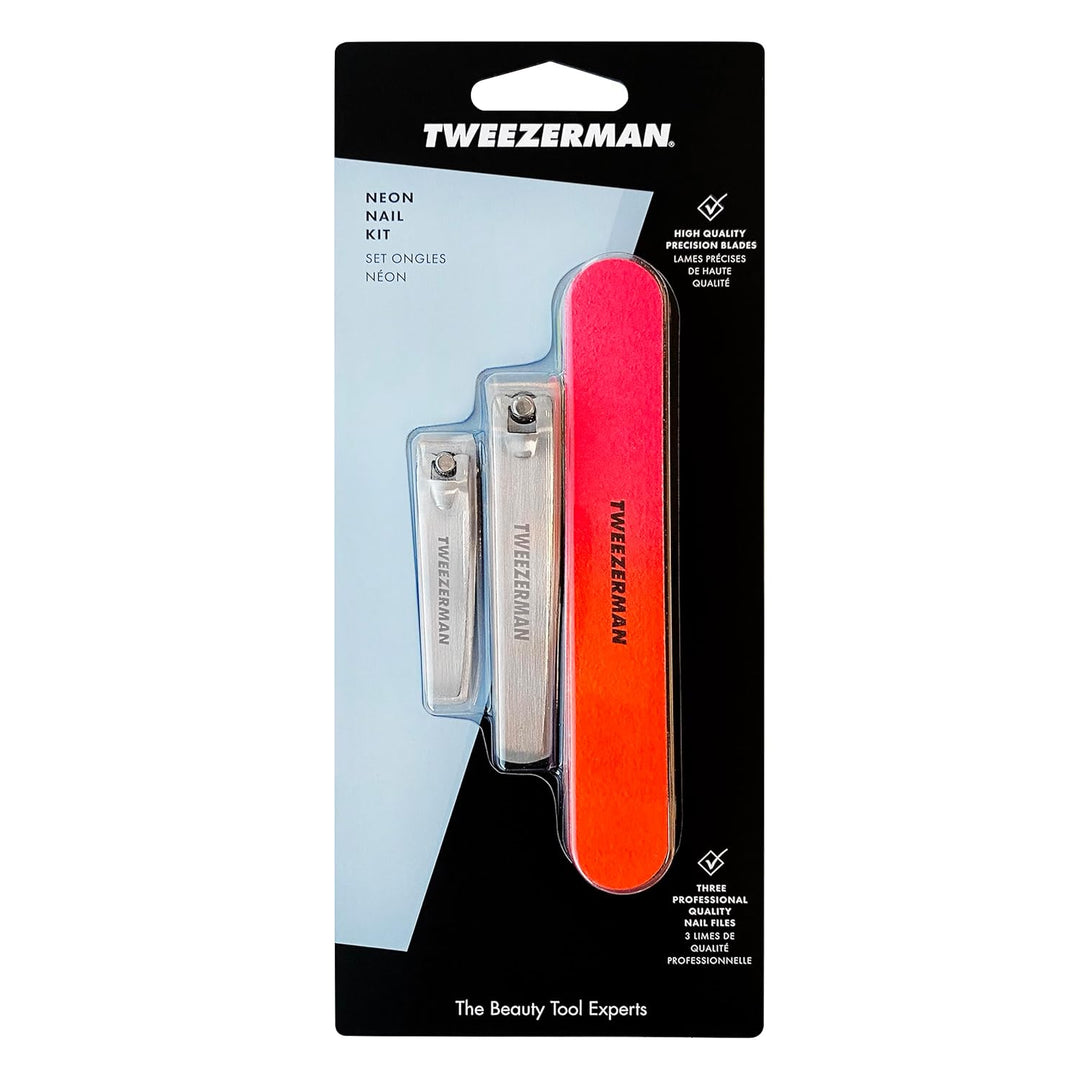 Tweezerman Neon-Nagel-Set