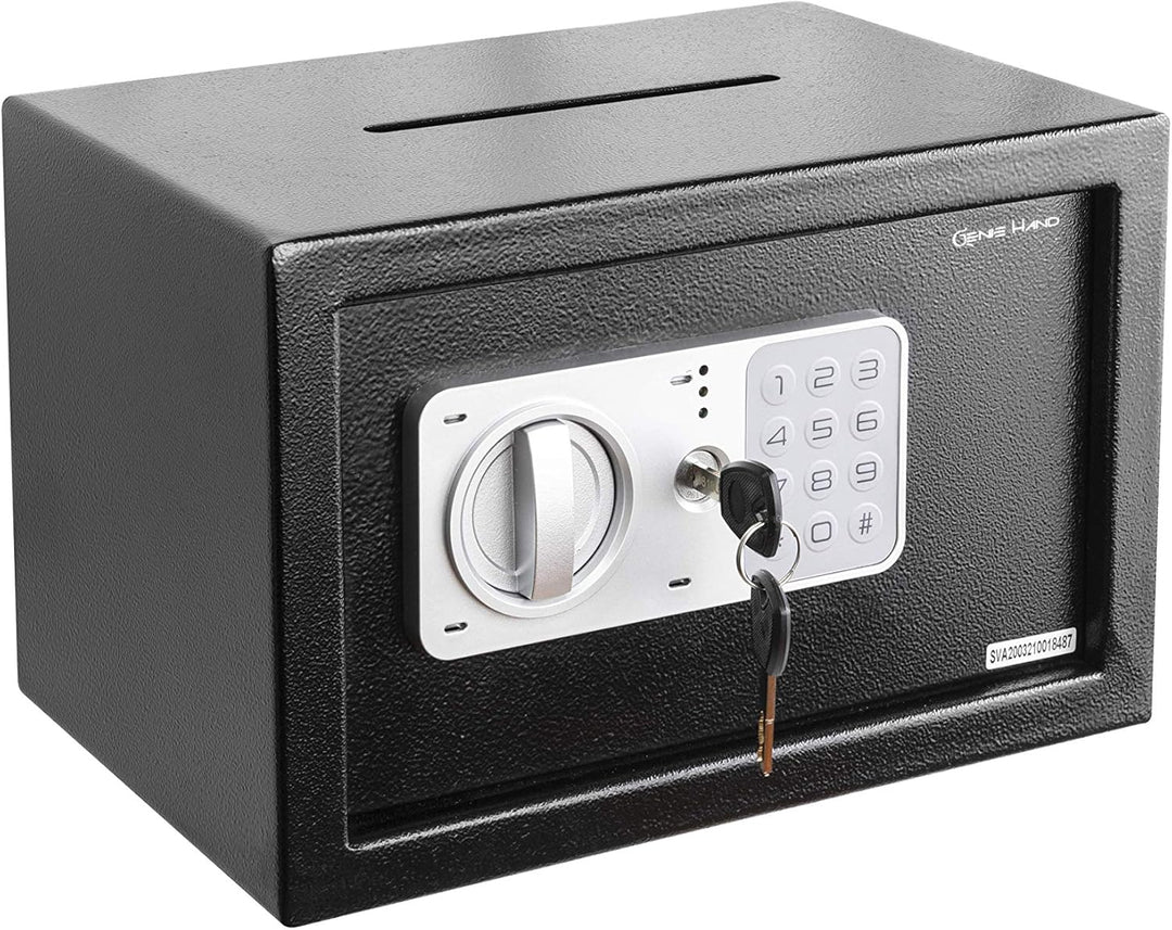 Genie Hand – Elektronischer Tresor Safe mit Einwurfschlitz – B-Klasse-Schloss – Anti-Bounce-Technolo