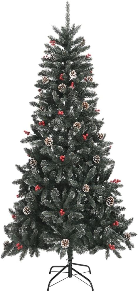 vidaXL Künstlicher Weihnachtsbaum mit Ständer Christbaum Tannenbaum Dekobaum Kunstbaum Weihnachten D