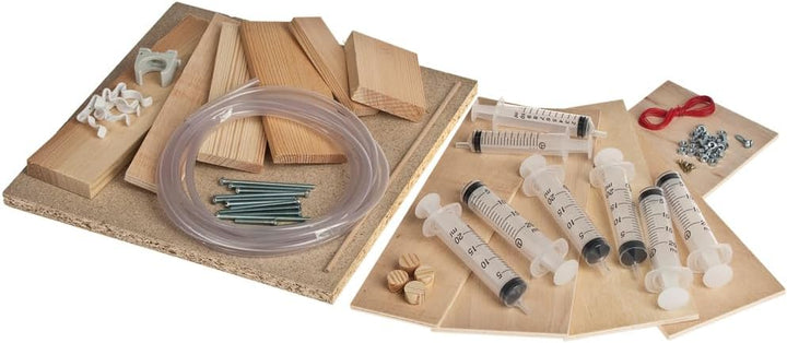 matches21 Roboterarm-Bagger 42 cm Bausatz f. Kinder Werkset Bastelset ab 13 Jahren