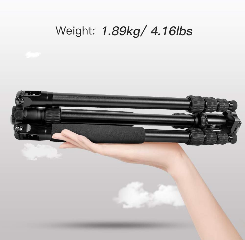 SIRUI Traveler 7A Reise-Dreibeinstativ Aluminium schwarz mit Kugelkopf Aluminum, Aluminum