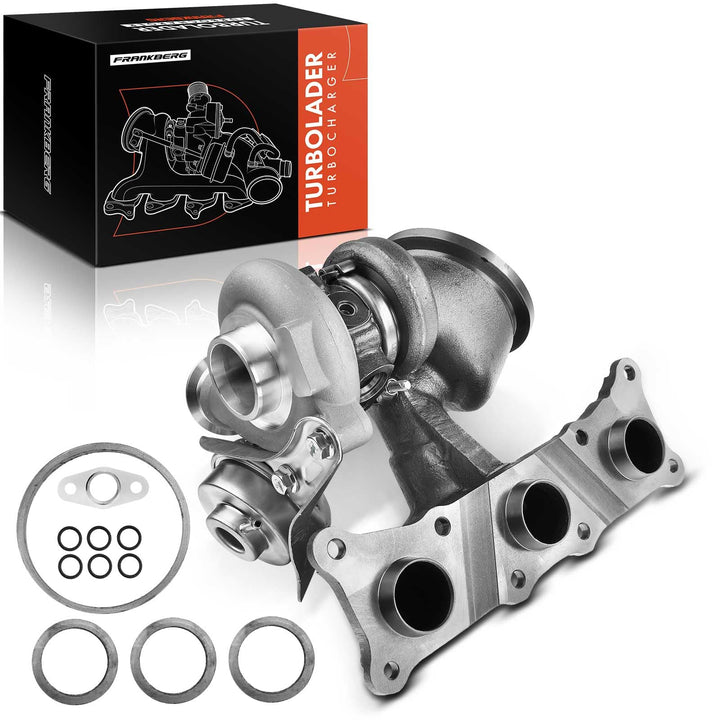 Frankberg Turbolader Kompatibel mit 3er E90 2006-2011 3er Cabriolet E93 2006-2013 3er Coupe E92 2006