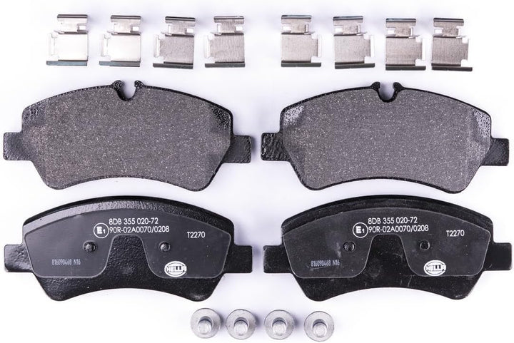 HELLA PAGID 8DB 355 020-721 Bremsbelagsatz - T2270 - Dicke/Stärke: 17.8mm - Bremssystem: TRW - für V