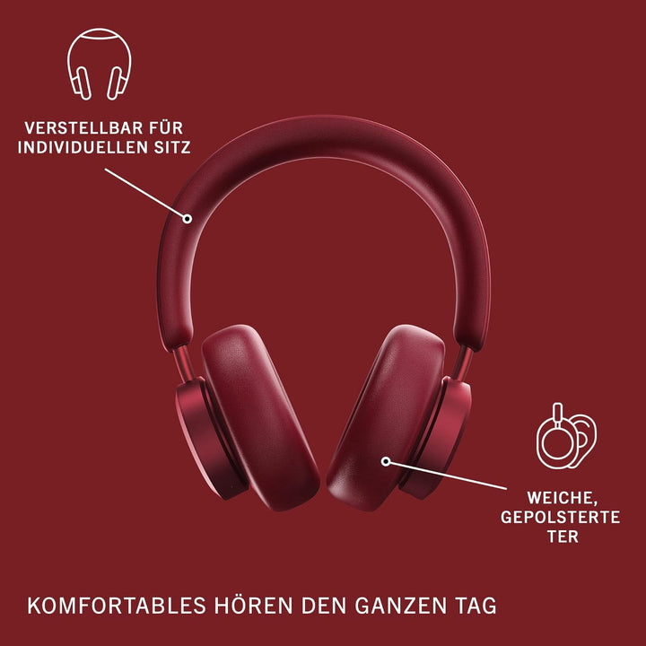 Urbanista Miami Over Ear Kopfhörer Bluetooth mit Active Noise Cancelling, Kopfhörer kabellos, 50 Std