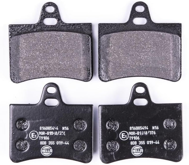 HELLA PAGID 8DB 355 019-441 Bremsbelagsatz - T9106 - Dicke/Stärke: 15.4mm - Bremssystem: Citroën - n