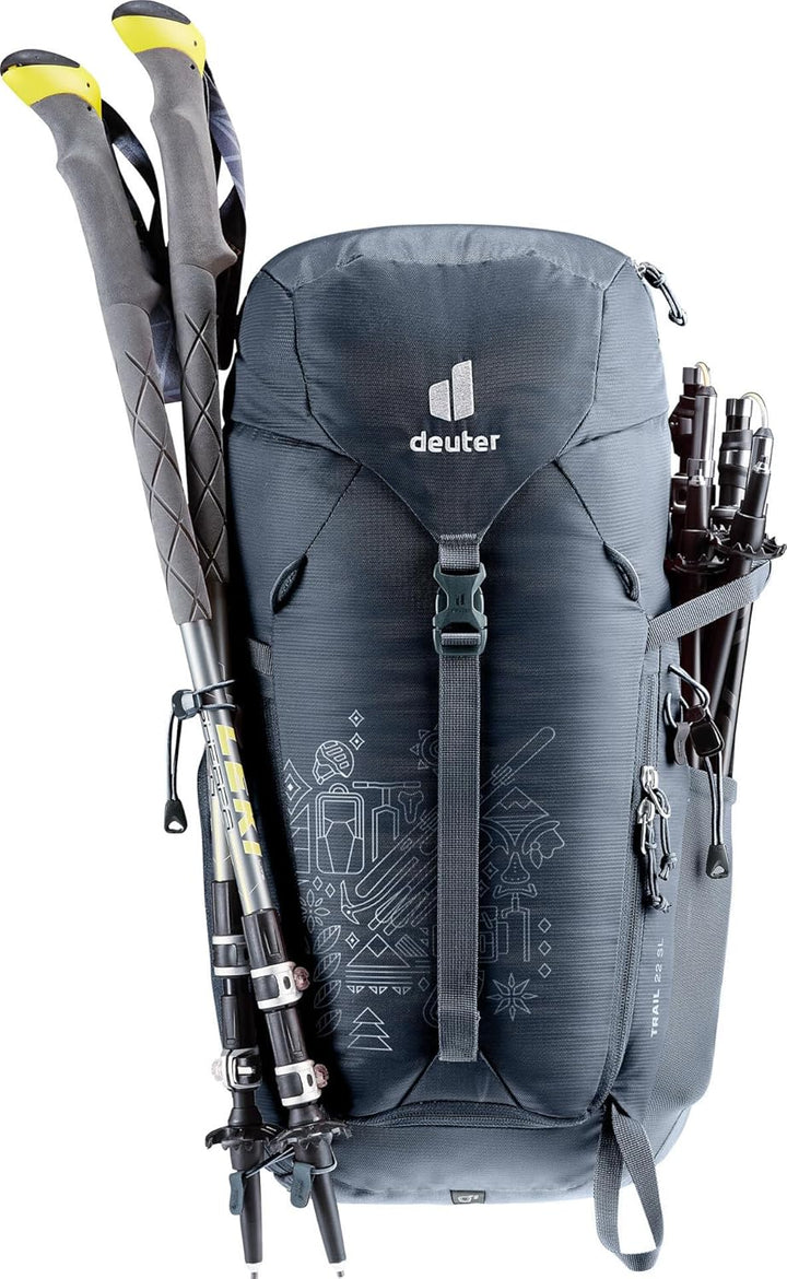 deuter Trail 24 BLACK-125 Einheitsgrösse, Einheitsgrösse