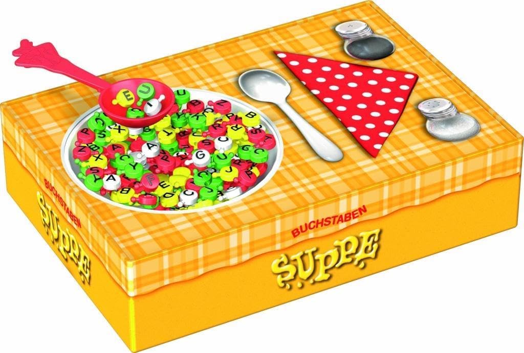 Schmidt 40533 Buchstabensuppe Kinderspiel, ab 6 Jahren