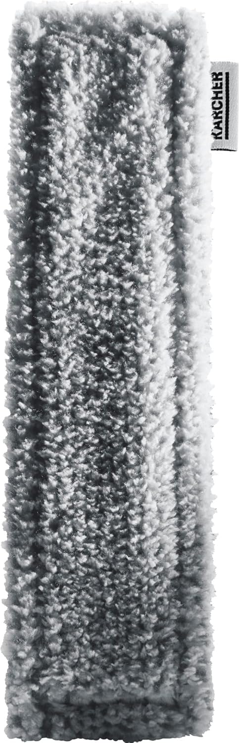 Kärcher WV Mikrofaser-Wischbezug Outdoor (2 Stück, viele abrasive Fasern ideal für Aussenfenster, fü