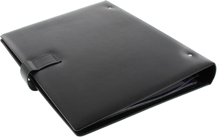 goldbuch 54958 Dokumentenmappe, Mappe für DIN A4 Unterlagen, Ringbuchmappe inklusive 5 Sichthüllen,