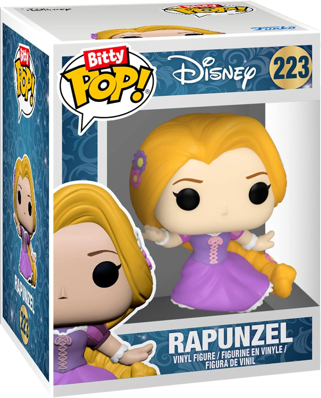 Funko Bitty Pop! Disney Princess - Rapunzel, Merida, Moana und eine Überraschungs-Mini-Figur - 0.9 I