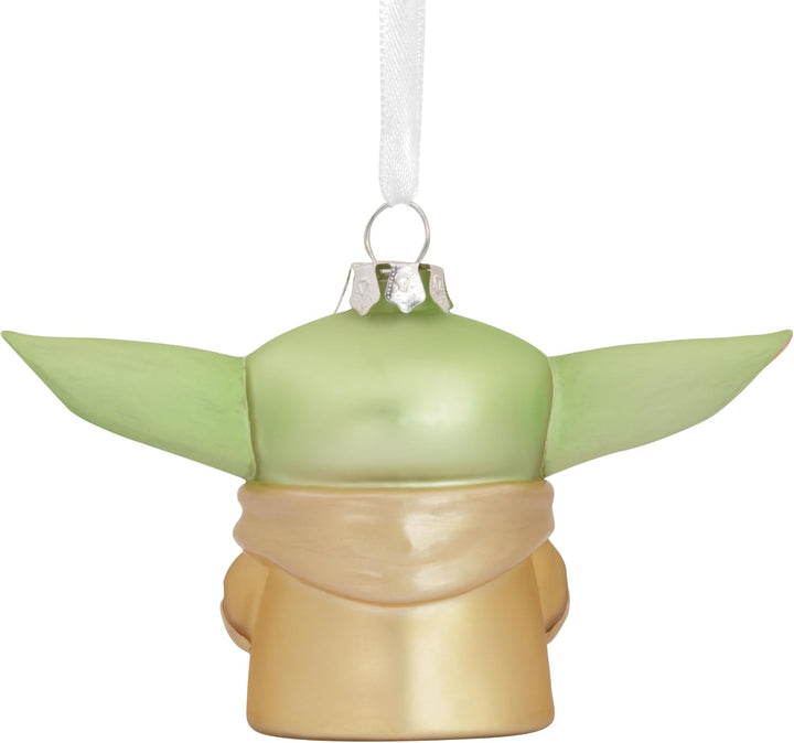 Hallmark Grogu Glas Ornament Star Wars Baumschmuck The Mandalorian Glas Hängende Ornament Weihnachte