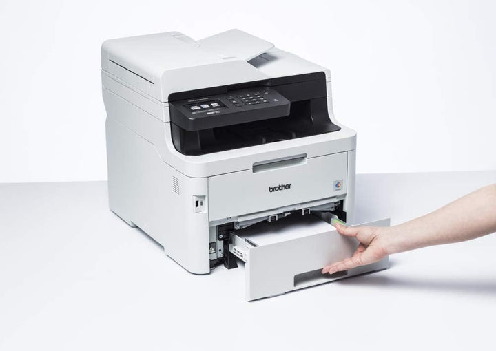 Brother MFC-L3750CDW Kompaktes 4-in-1 Farb-Multifunktionsgerät (24 Seiten/Min.) weiss 24 Seiten/Min.