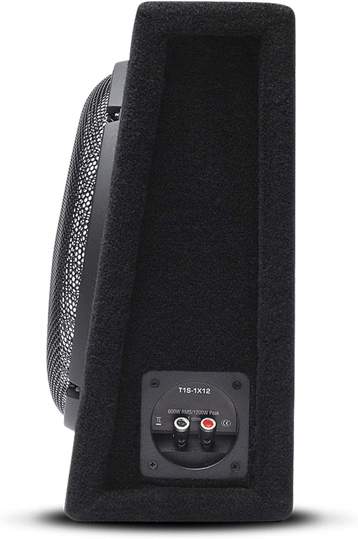 Rockford Fosgate T1S-1X12 Power Single 30,5 cm T1 Slim versiegeltes Gehäuse