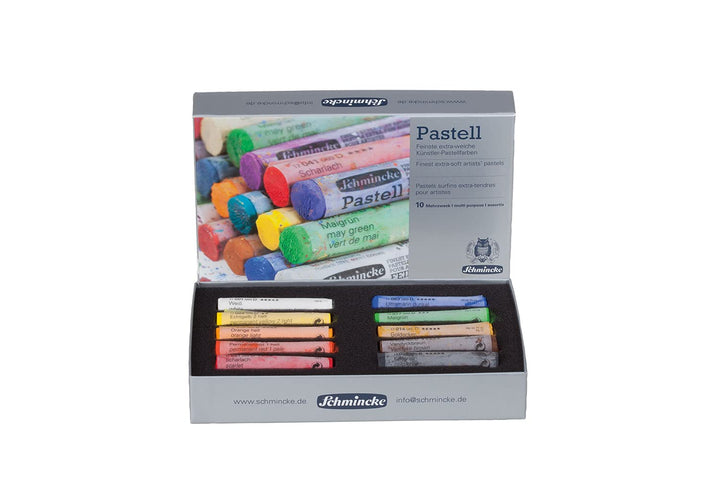 Schmincke Pastellkreiden Starterset 10 Full Stick (77010065)