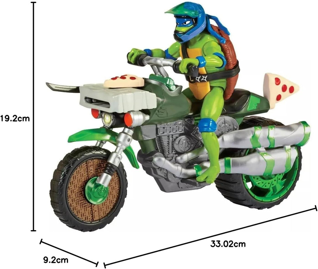 Teenage Mutant Ninja Turtles - Drive N Kick Cycle W/Figure