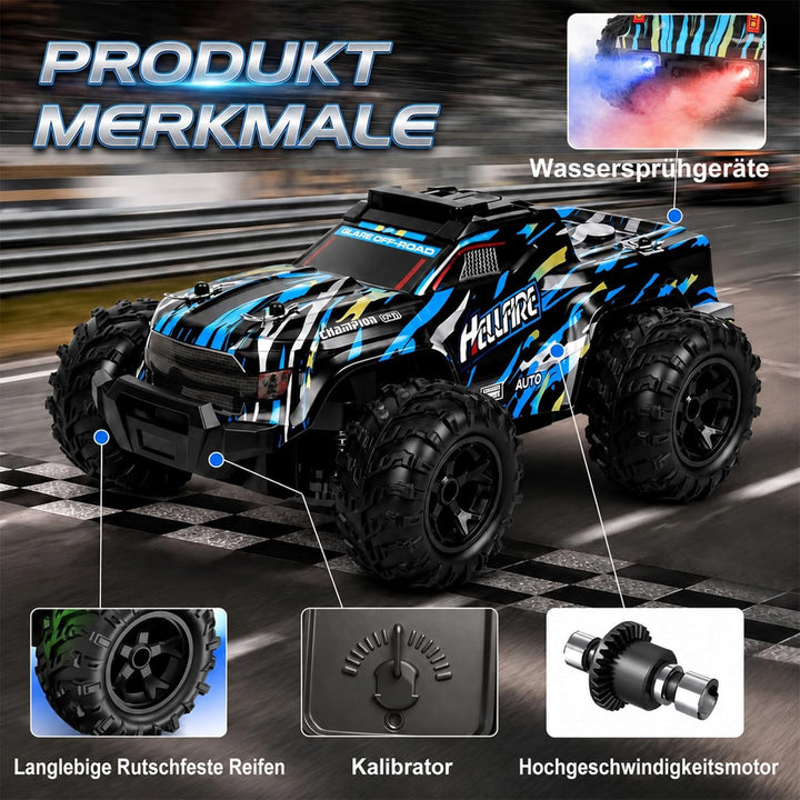 MOJINO Ferngesteuertes Auto ab 5 6 7 8 9 10 11 12Jahre Junge, Spielzeug ab 3-12 Jahre Junge 1:18 Rc