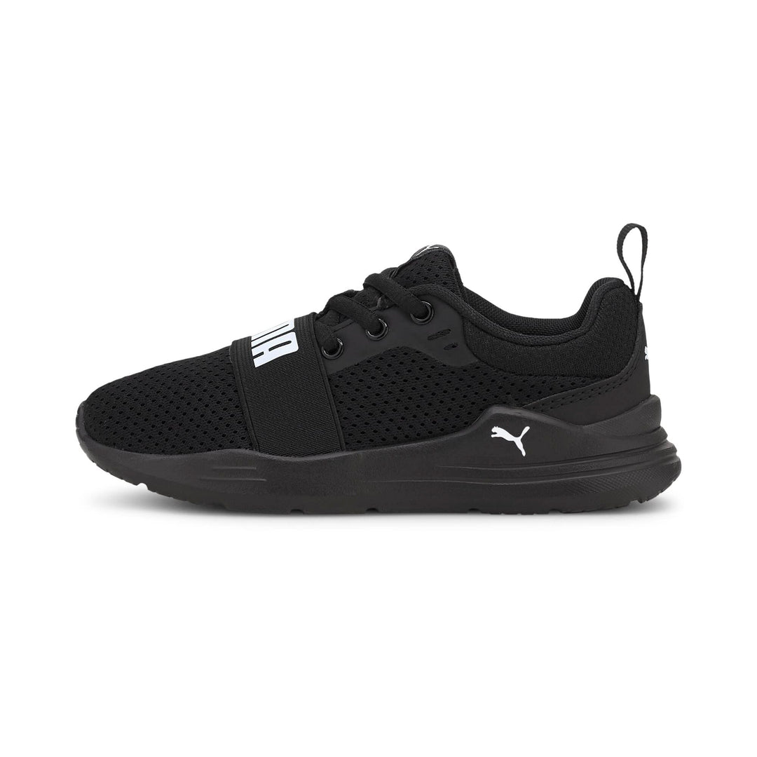 PUMA Unisex Kinder Wired Run Ps Sneaker 32.5 EU Puma Black Puma White, 32.5 EU Puma Black Puma White