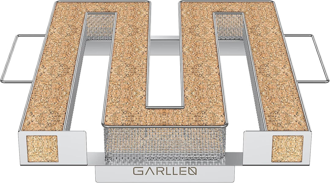 GARLLEN Kaltrauchgenerator Edelstahl, Sparbrand Kaltraucherzeuger für Kalträuchern Räucherofen Kugel