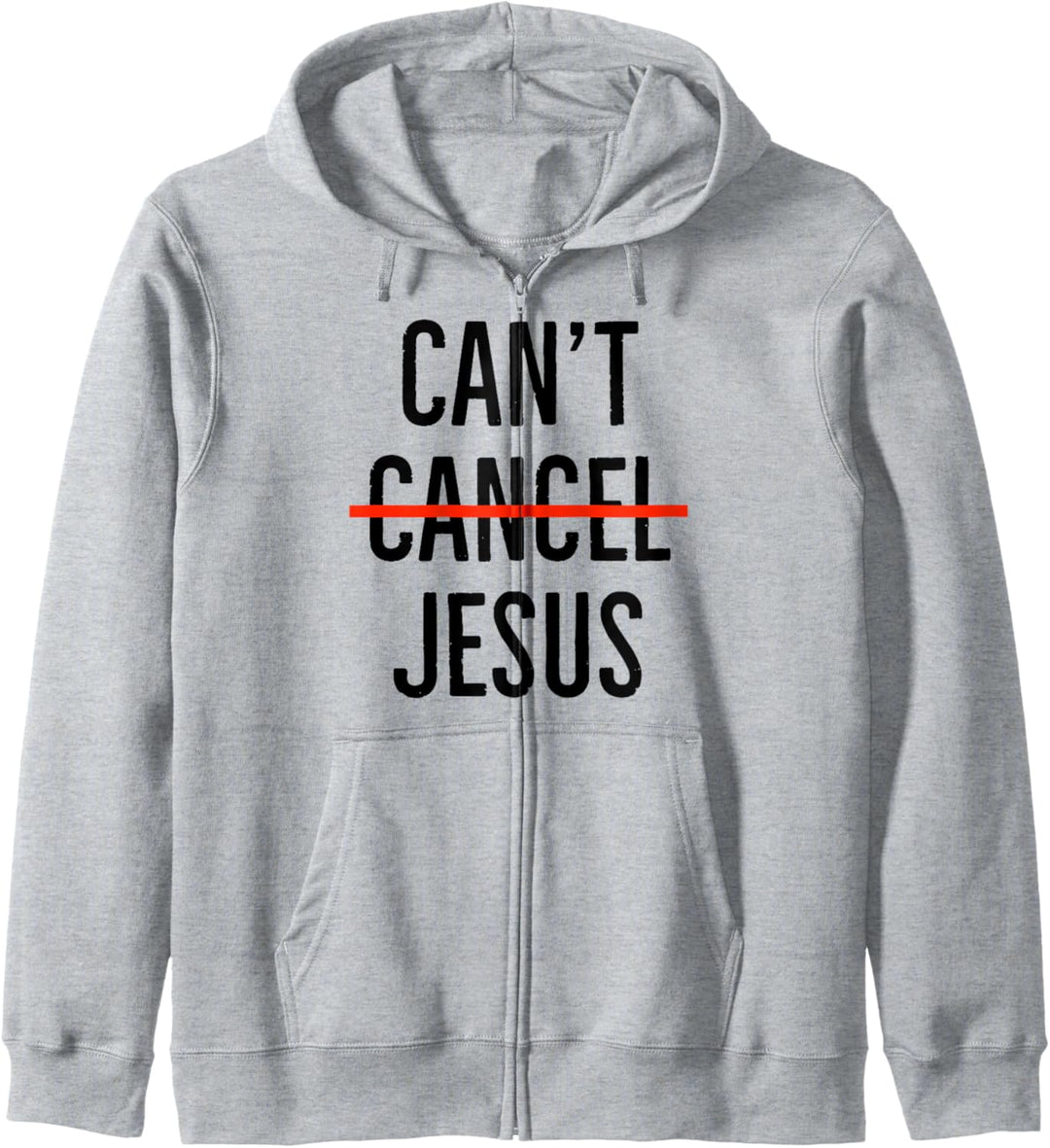 Kann Jesus Christus nicht stornieren - christlicher Glaube Kapuzenjacke
