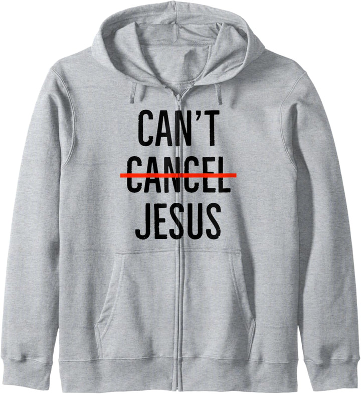 Kann Jesus Christus nicht stornieren - christlicher Glaube Kapuzenjacke