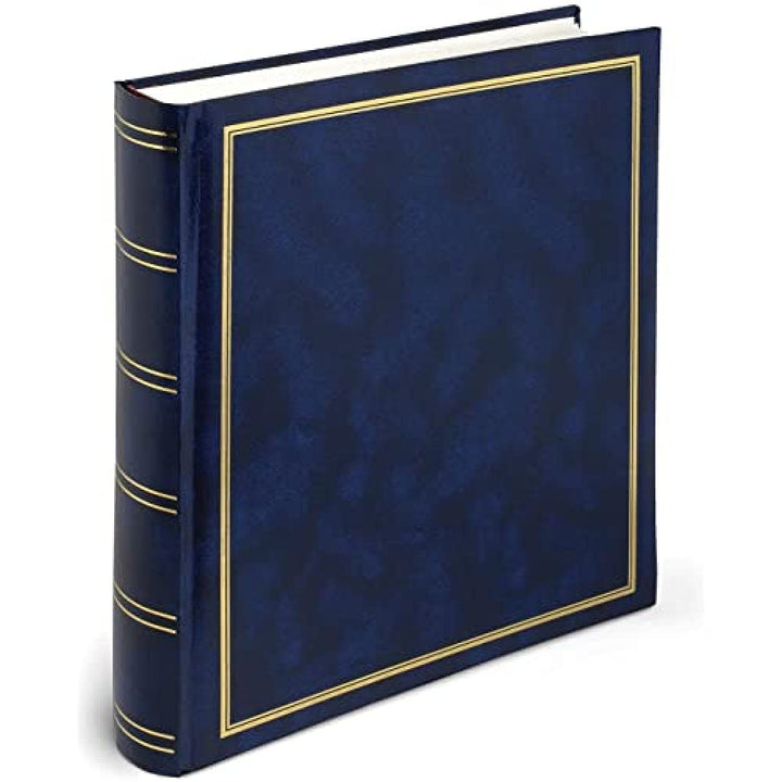 Fotoalbum, 50 Blatt, 30 x 33 cm, Blau, Blau