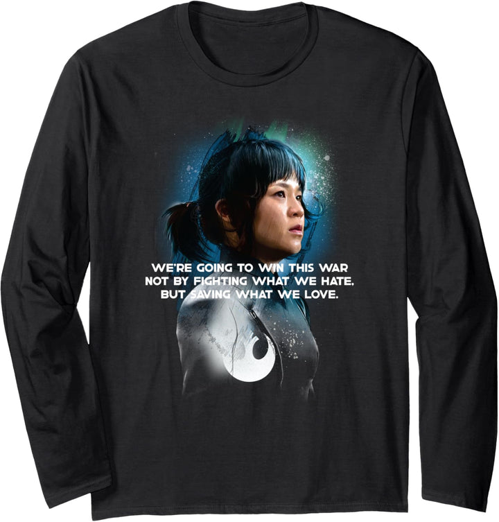 Star Wars The Last Jedi Rose Tico Movie Quote Langarmshirt