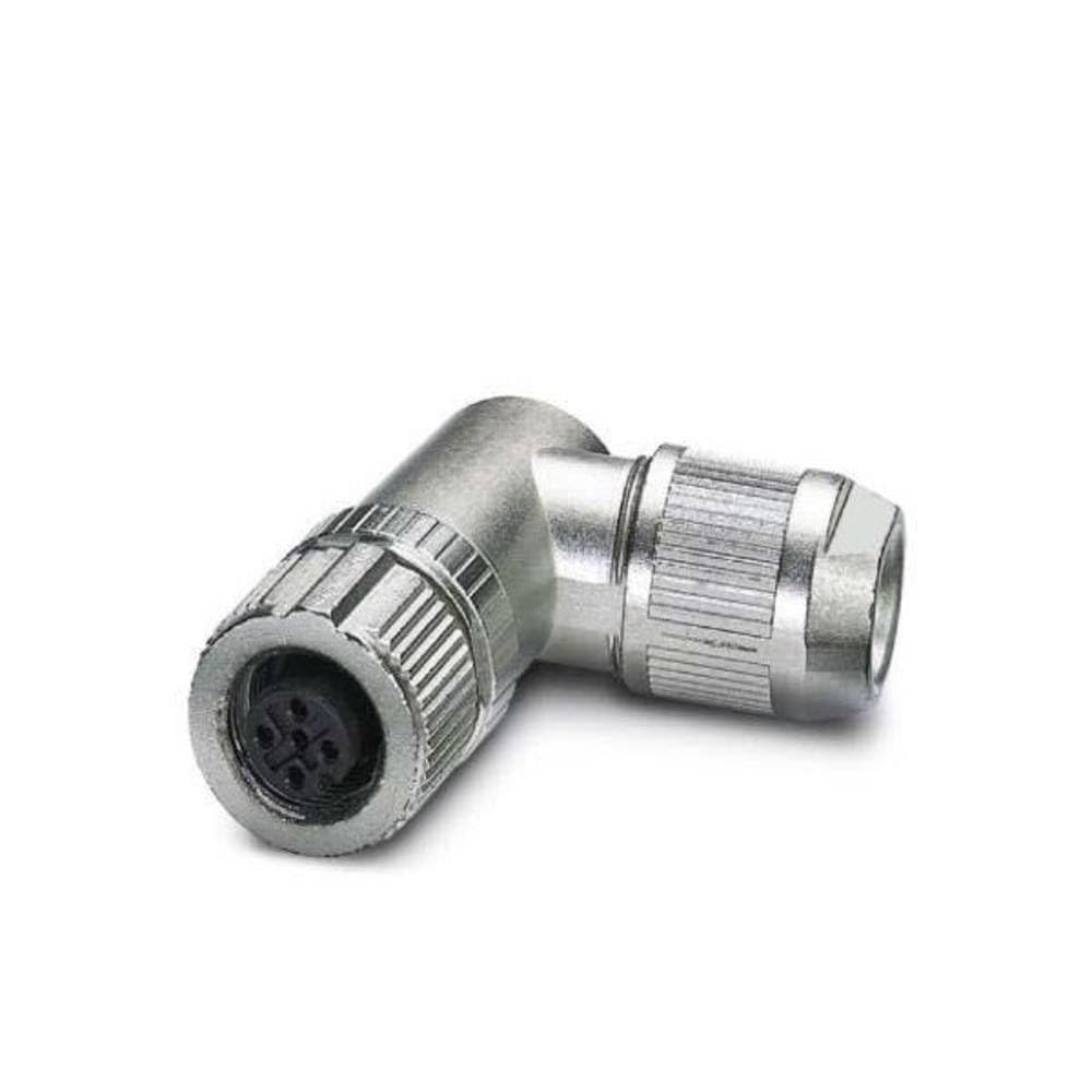 Phoenix Contact SACC 13 M12 Rundsteckverbinder Stecker 5-polig / 4.0A Kabelmontage, Schraubanschluss