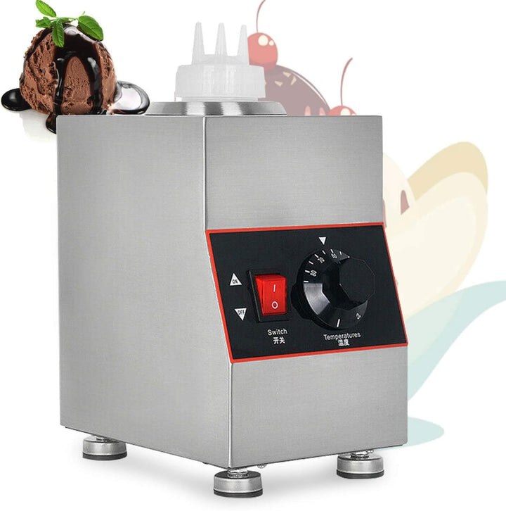 220V Saucenwärmer Edelstahl Elektrischer Saucenwärmer 30°C - 85°C Kommerzieller Käsesaucenwärmer mit