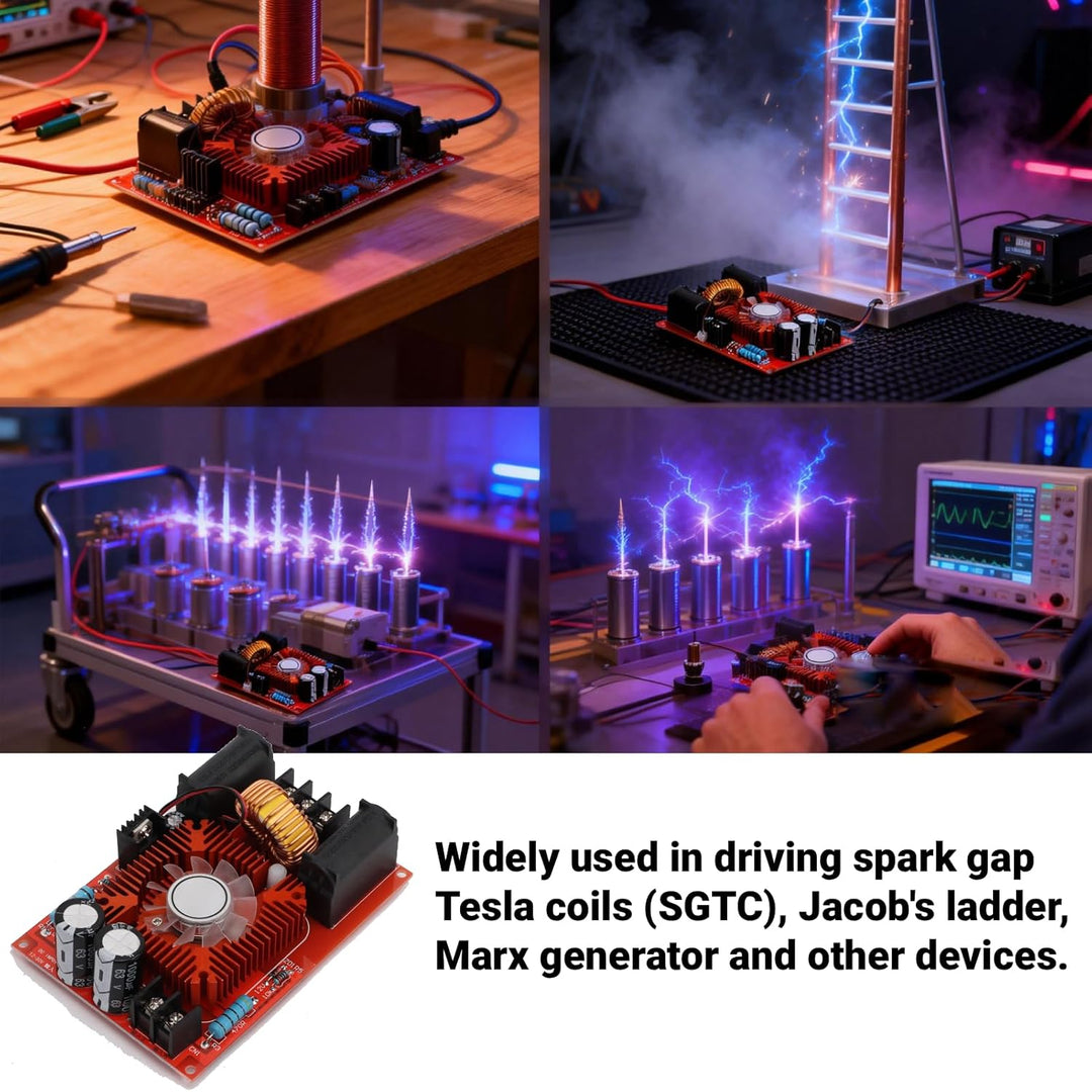 ZVS Treiberplatine Spule Stromversorgung Boost Hochspannungsspule Flyback-Treiber Generator Heizmodu